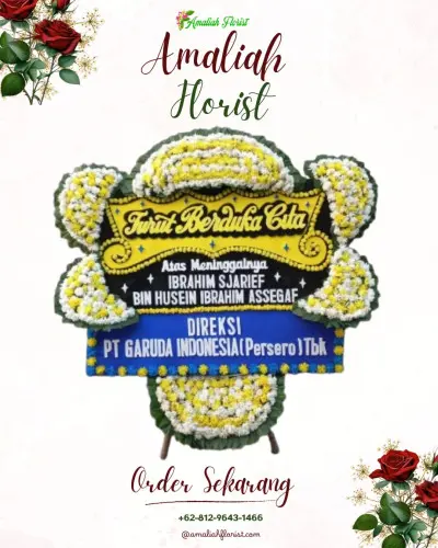 Papan Bunga Duka di Banyuatis